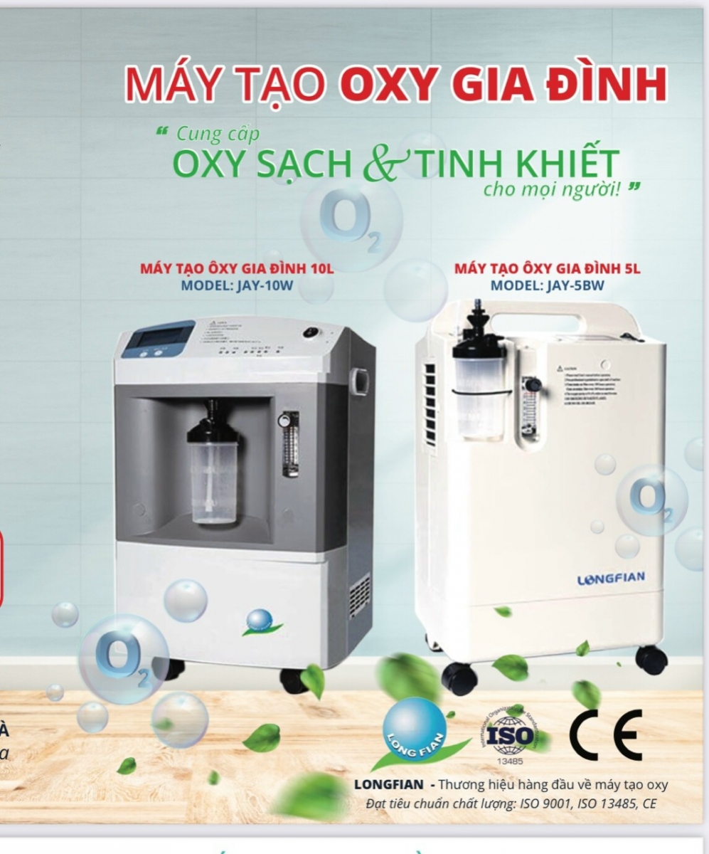 may tao oxy gia dinh chinh hang longfia